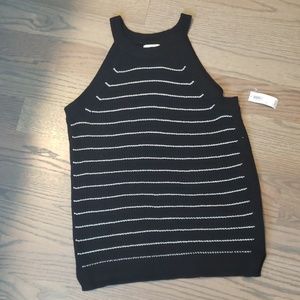 NWT! Striped Sweater Tank